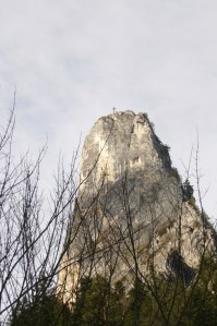 Cross on a mountain